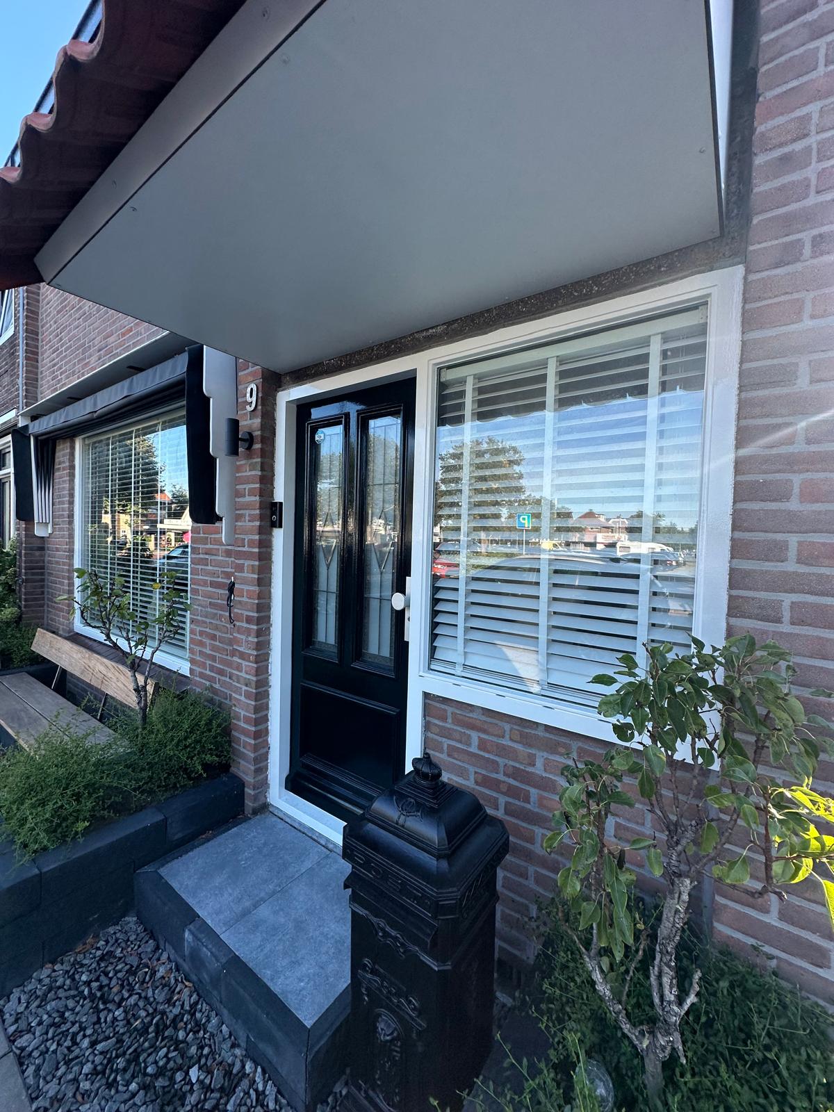 Buitenschilderwerk woning ijmuiden door Schildersbedrijf de Visser